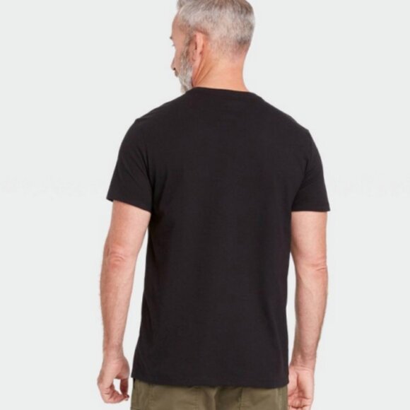 Goodfellow & Co Basic Black T-Shirt Tee Mens Size Medium - "UNITY" - Picture 4 of 6